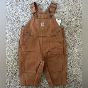 NEW carhartt baby overalls